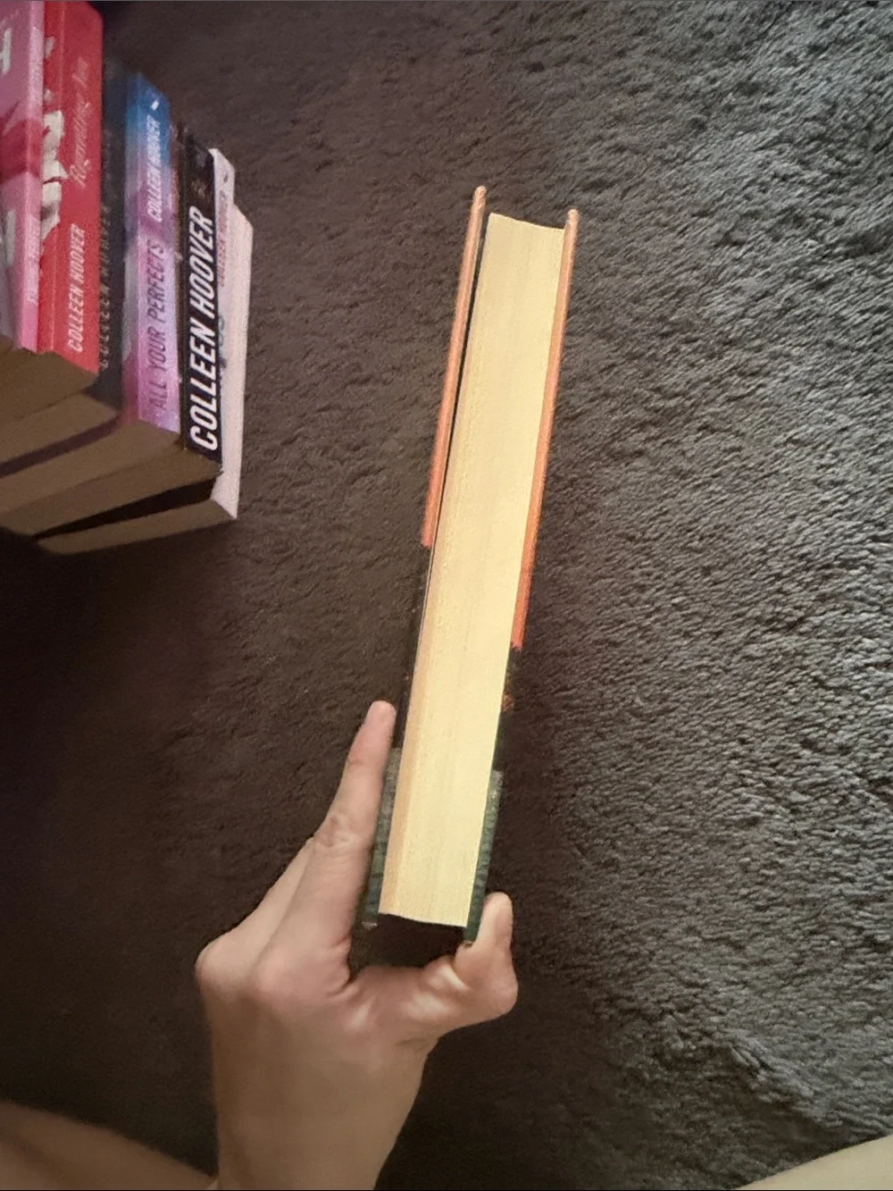 Original Penguin Orange and Black Graphic Novel-Style Book Cover
